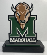 Marshall Thundering Herd Licensed Shelia&#39;s Ncaa Football Wood PLAQUE/SIGN - £20.03 GBP