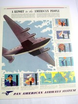 1941 Color Ad Pan American Airways System Airlines - £7.83 GBP