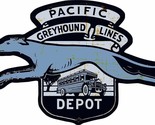 Pacific Greyhound Lines Laser Cut Advertising Sign - $59.35