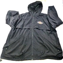 VTG Harvard Square Coca-Cola 600 Racing Jacket 2XL Black Hooded Zip-Up - $28.50