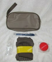 Delta Airlines In Flight Zip Zippered Makeup Toiletry Travel Bag Case So... - $402.30 MXN