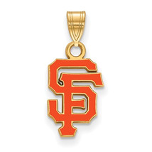SS w/GP MLB  San Francisco Giants Small Enamel Pendant - $68.19