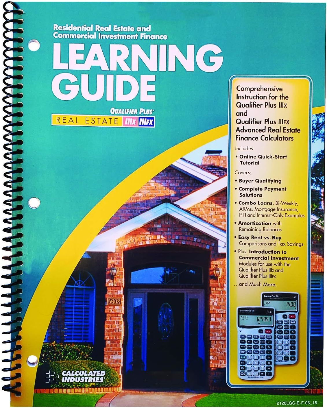 Calculated Industries 2128 Qualifier Plus Training Program Workbook For - $34.99