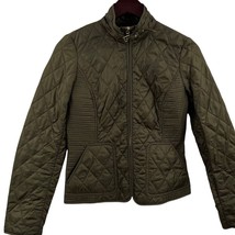 Banana Republic Green Nylon Quilted Jacket XS - £31.31 GBP