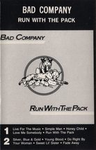 Run With the Pack [Audio Cassette] Bad Company - £12.29 GBP