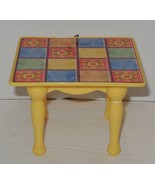 LOVING FAMILY DOLLHOUSE FISHER PRICE Yellow Kitchen Table - €8,82 EUR