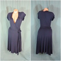 The Limited Medium Jersey Knit Sarong Wrap Dress - £21.33 GBP