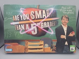 Parker Bros Hasbro &quot;Are You Smarter Than a 5th Grader?&quot; Board Game 2007 ... - £4.83 GBP