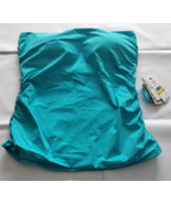 Tommy Bahama Aque Cerulean Pearl Long Shirred Bandini Size M/M - $13.95