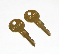 2 - KHC1315 Replacement Keys fit Kason, Kolpak, Norlake Refrigeration Equipment - $10.99
