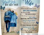 Gifts for Wife from Husband - 20Oz to My Wife Blue Tumblers for Her - Wi... - $18.72