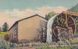 Ruidoso New Mexico~Old Grist Mill~Water Wheel NM Postcard D55 - £2.34 GBP