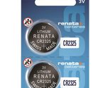 Renata CR2325 Batteries - 3V Lithium Coin Cell 2325 Battery (2 Count) - $5.29