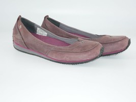 Eddie Bauer CHRISTINE Round Toe Slip On Flats Shoes Leather Sneaker 7.5 - £15.75 GBP