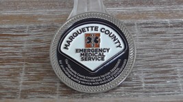 Marquette County Emergency Medical Service EMS WI Challenge Coin #782X - £24.73 GBP