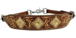 Showman Leather Wither Strap w/ Floral Tooling and Flower - $149.00