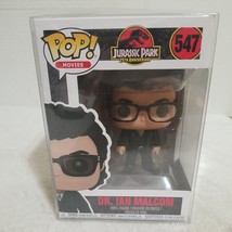 Funko Pop Movies: Jurassic Park-Dr. Ian Malcolm in a pop protector - £19.45 GBP