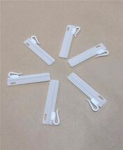 95mm Microflex Adjustable Plastic Curtain Hooks - $90.50 MXN+
