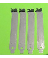 4 EA SET - GENUINE DESKTOP PCI FULL SLOT REAR COVER PLATES 101141-001 - $91.85 MXN