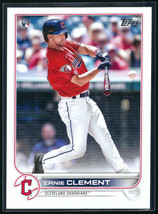 2022 Topps #71 Ernie Clement Cleveland Guardians Rookie Card - £1.18 GBP