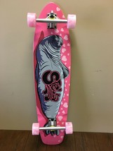 New San Diego Speed Stella 38&quot; Kicktail Sexy Sea Lion Longboard Skateboard - £111.34 GBP