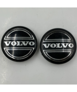 Volvo Rim Wheel Center Cap Set Black OEM H01B27062 - £49.54 GBP