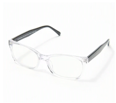 Prive Revaux The Professor Blue Light Readers- CLEAR/BLACK, Strength 3.0 - $18.61