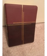 NEW - KJV Cross Reference Study Bible Compact Mahogany Cross  RED LETTER - $343.13 MXN
