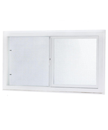 Left Hand Single Sliding Vinyl Window with Dual Pane Insulated Glass 31.... - $119.86
