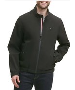 Tommy Hilfiger Mens Jacket Black Bomber Full-Zip Pockets Water Wind Resi... - $1,213.63 MXN