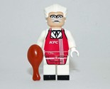 Building Toy Kfc Colonel Sanders kentucky fried chicken Minifigure US Toys - $6.50