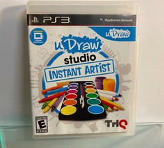 uDraw Studio Instant Artist Sony Playstation 3 PS3 Video Game Painting Drawing - £7.90 GBP