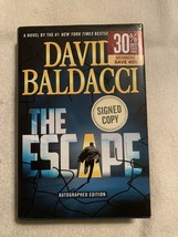 THE ESCAPE  By David Baldacci  2014; Stated First Edition; Signed by Author NICE - £10.35 GBP