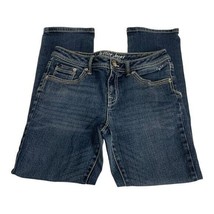 Justice Youth Girls Straight Leg Denim Jeans Size 8.5 - £13.15 GBP