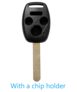 4 Button Remote Key Shell Case W Chip Holder For 2005 - 2013 Honda CR-V - $7.69