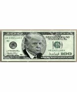 FINE ART DONALD TRUMP PORTRAIT SIGNATURE NOTE $100 BILL LOVE HIM OR HATE... - $27.79 CAD