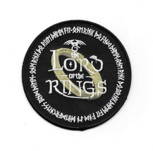 The Lord of the Rings Large Ring Logo Embroidered Patch, NEW UNUSED - £6.19 GBP