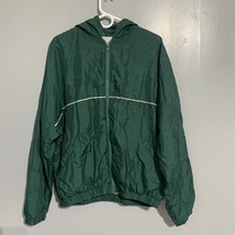 Neff Windbreaker Hoodie Jacket  Green Size L Men&#39;s - $16.64