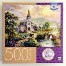 Jigsaw Puzzle 500 Piece Nicky Boehme MB Pray for World Peace Large Pieces - £9.58 GBP