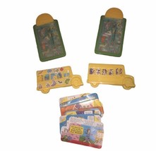 Mcdonalds The Magic Schoolbus Vintage Card Kits &amp; Maze Games Set Of 4 - $8.12