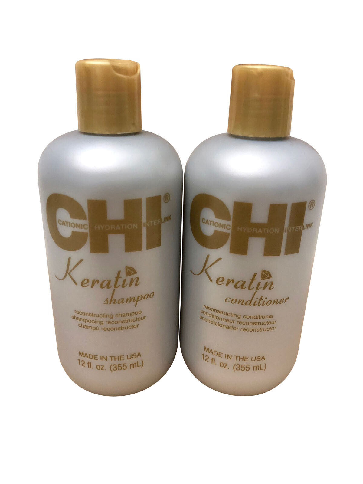 CHI Keratin Shampoo & Conditioner Set 12 OZ Each - $49.99