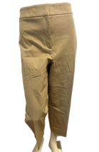 NWT Talbots Woman Tan Slim Crop Pants Size 24W - £35.51 GBP