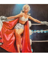 1961 Maidenform Bra Arabesque Advertisement Sexy Woman Boxing Undergarme... - $29.99