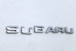 08-11 SUBARU IMPREZA REAR TRUNK LID EMBLEM BADGE LETTERING Q6451 image 10
