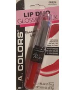 L.A. Colors Eternal Flame Lip Duo Gloss and Lipstick CBLG150 3 pcs. - £11.44 GBP