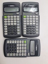 Texas Instruments TI-30XA Scientific Calculator Bundle Of 3 ..Tested And Working - £15.20 GBP
