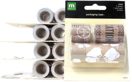 5 Packs 3 Spools Each Making Memories Scrapbook Packing Tape For Chic Background - £19.60 GBP