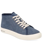 Sun + Stone Mens Mid-Top Lace-Up Sneakers,Chambray,9.5M - £48.47 GBP