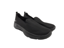 Skechers Women&#39;s Slip-On GOwalk Arch Fit - Grateful Casual Shoes Black Size 8.5M - £33.41 GBP