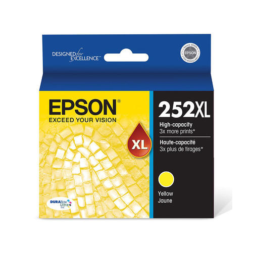 Epson T252XL420-S EPSON 252XL, YELLOW INK CARTRIDGE, HIGH CAPACITY - $68.07
